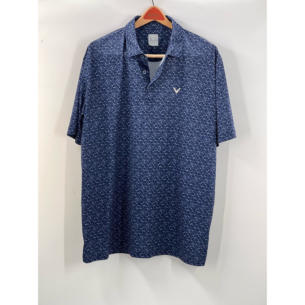 Callaway Opti-Dri Performance Golf Polo - Size XL - Navy